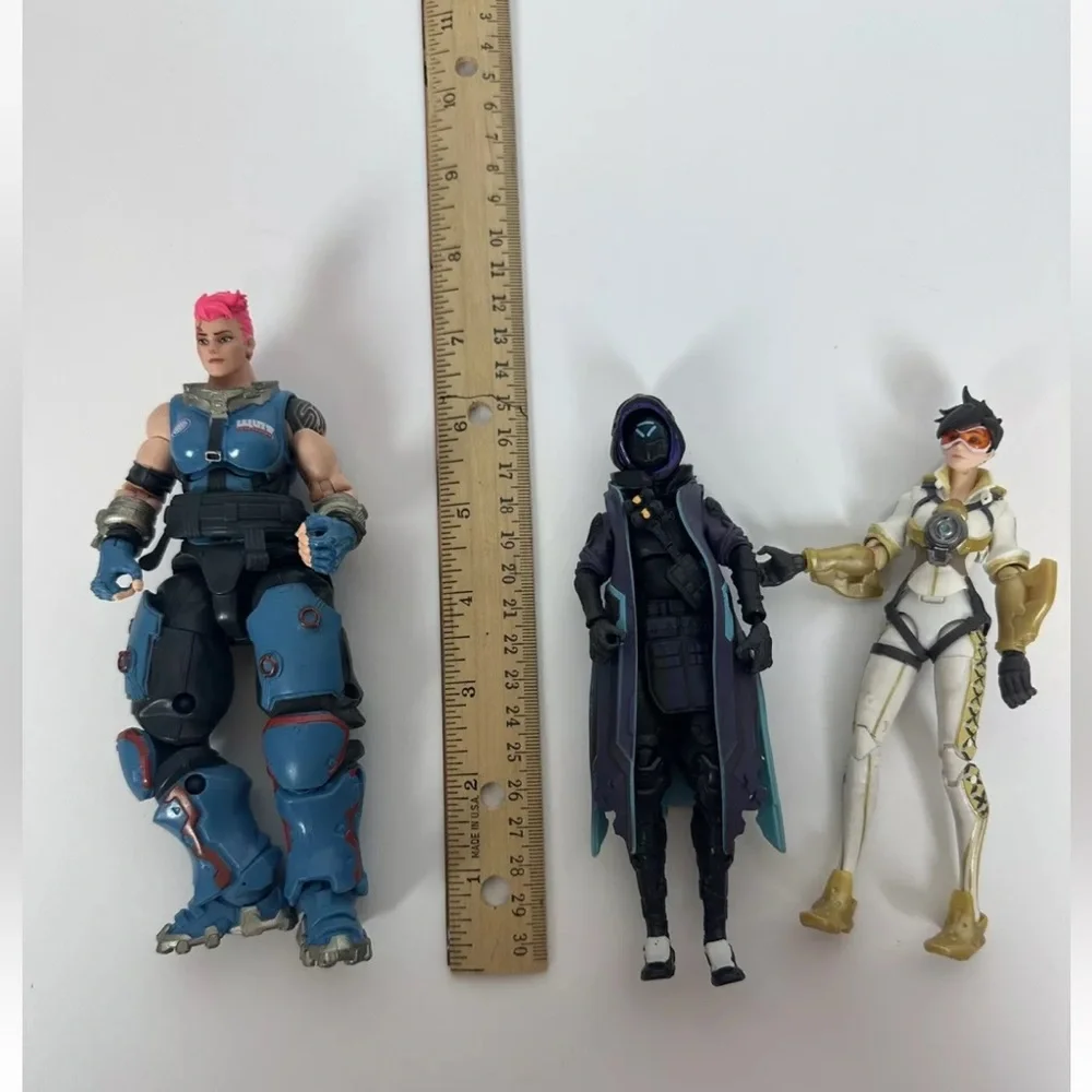 Hasbro Overwatch Lot of 3 Action Figures - Zayra Ana Shrike Suit Sniper‎ Tracer